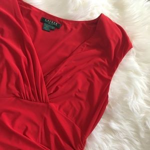 Vintage Lauren Ralph Lauren jersey dress